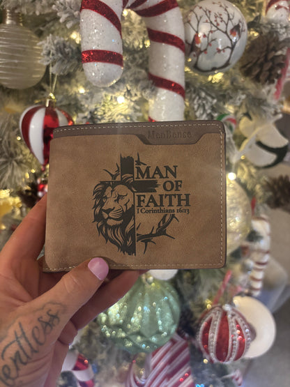 Man Of Faith Wallet