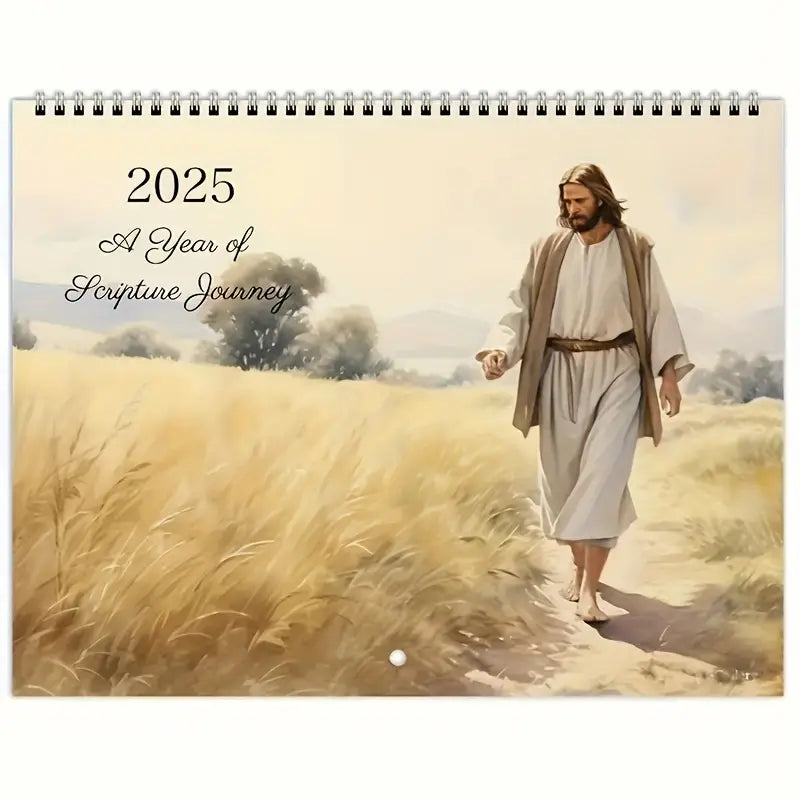 A Year Of Scripture Jesus 2025 Calendar