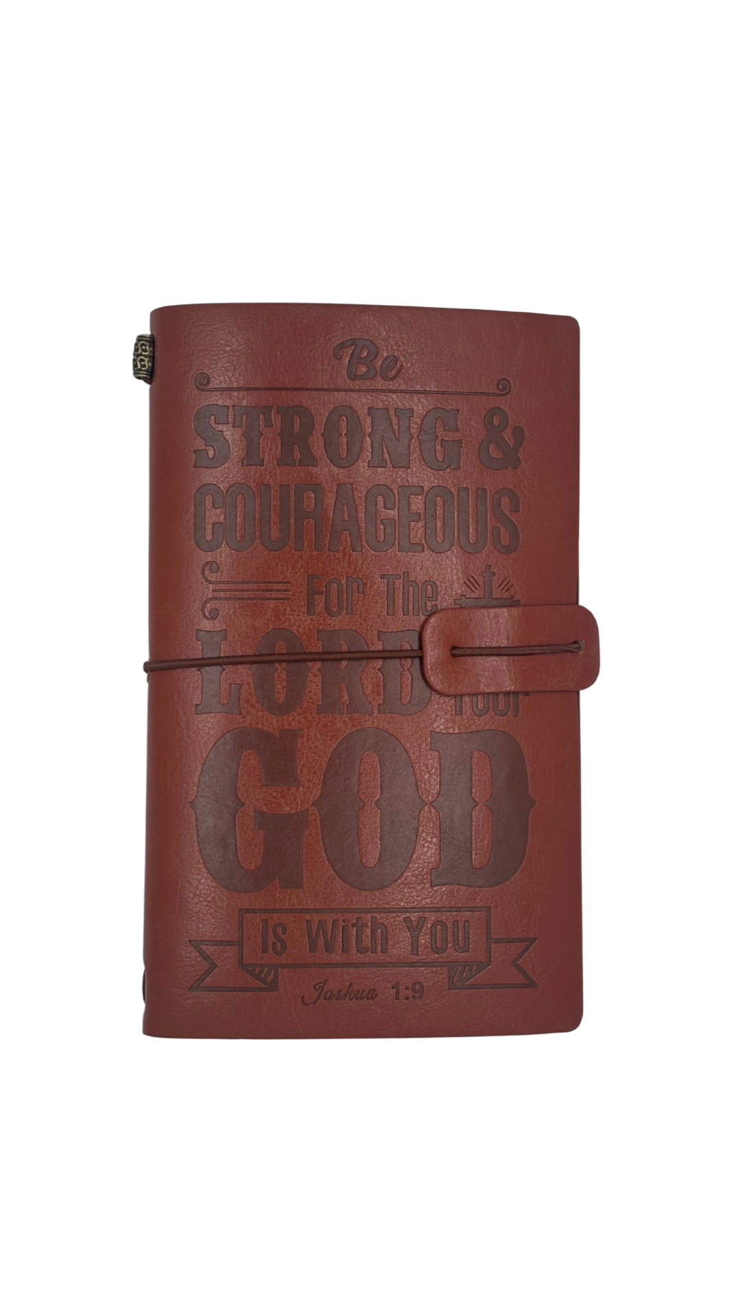 Vintage Joshua 1:9 Journal